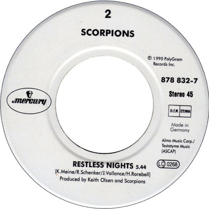 Scorpions : Wind Of Change (7", Single)