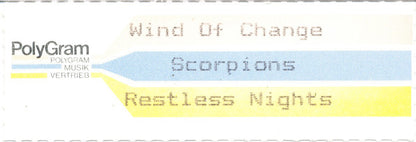 Scorpions : Wind Of Change (7", Single)