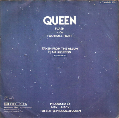 Queen : Flash (7", Single, Red)