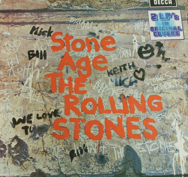 The Rolling Stones : Stone Age / Got Live If You Want It ! (LP + LP, Comp + Comp)