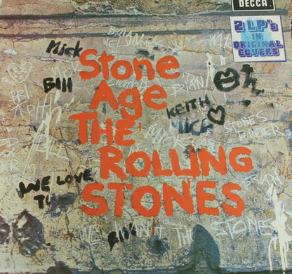 The Rolling Stones : Stone Age / Got Live If You Want It ! (LP + LP, Comp + Comp)