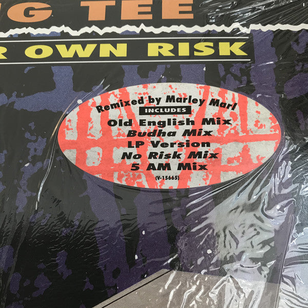 King Tee : At Your Own Risk (12", Single)