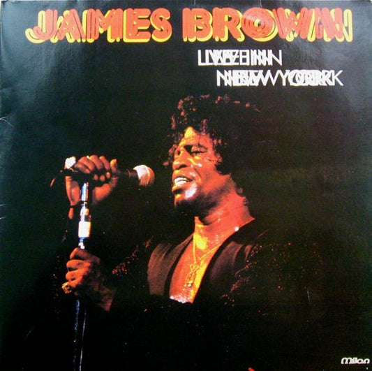 James Brown : Live In New York (2xLP, Album, RP, Gat)