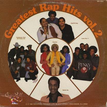 Various : Greatest Rap Hits Vol. 2 (LP, Comp)