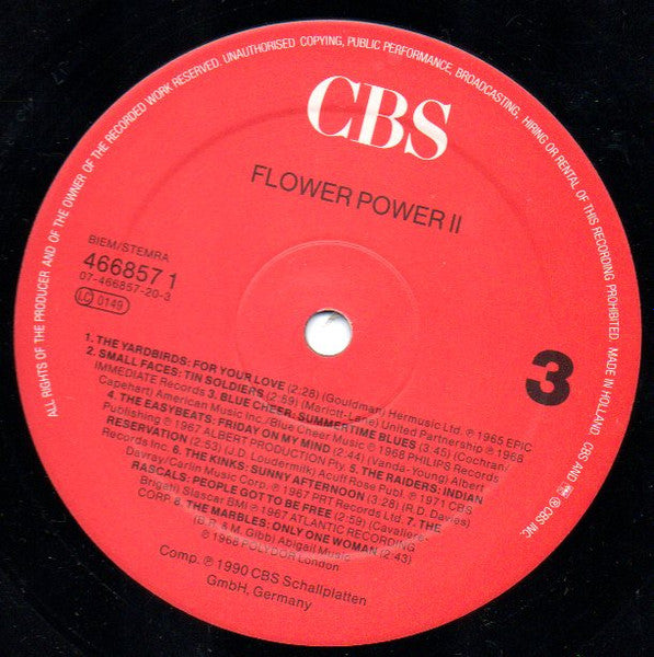 Various : Flower Power 2 (2xLP, Comp)