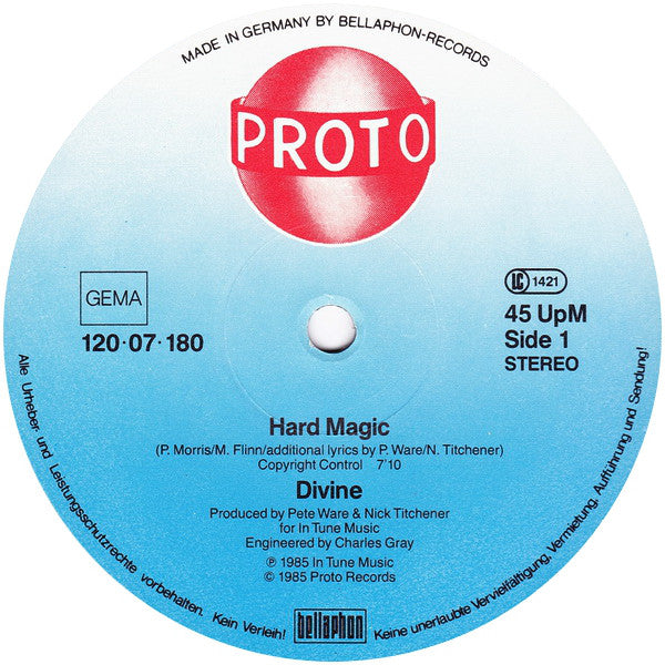 Divine : Hard Magic (12")