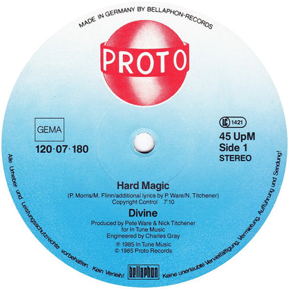 Divine : Hard Magic (12")