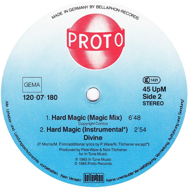 Divine : Hard Magic (12")