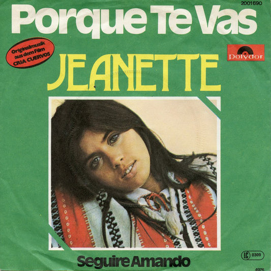 Jeanette (6) : Porque Te Vas (7", Single)