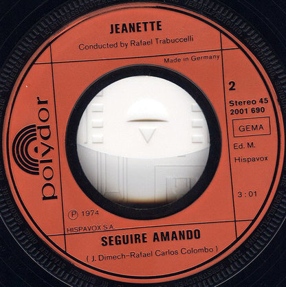 Jeanette (6) : Porque Te Vas (7", Single)