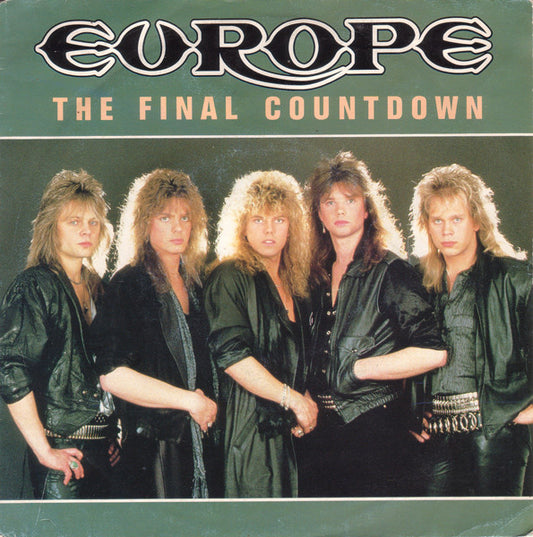 Europe (2) : The Final Countdown (7", Single)