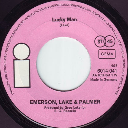 Emerson Lake & Palmer* : Lucky Man (7", Single)