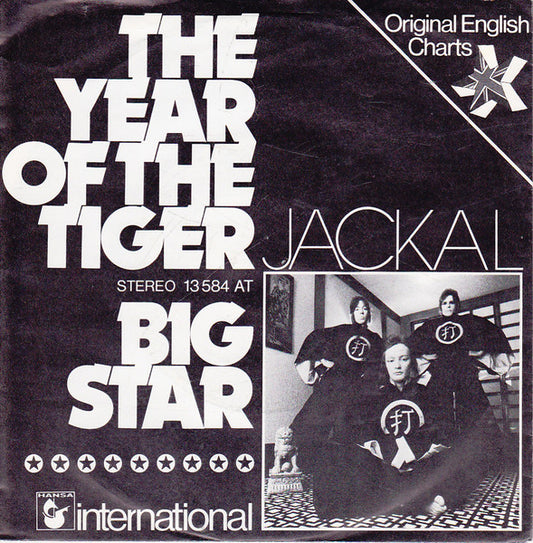 Jackal (13) : The Year Of The Tiger / Big Star (7")