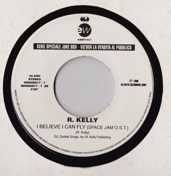 Pino Daniele / R. Kelly : Che Male C'È / I Believe I Can Fly  (Space Jam O.s.t.) (7", Jukebox)