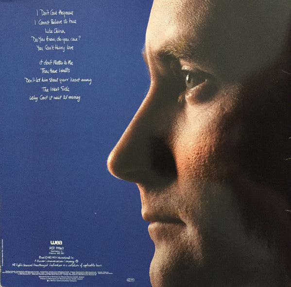 Phil Collins : Hello, I Must Be Going! (LP, Album, Gat)