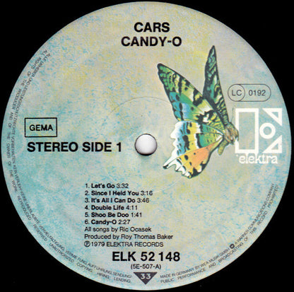 The Cars : Candy-O (LP, Album)