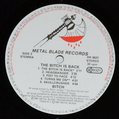 Bitch (2) : The Bitch Is Back (LP, Album)