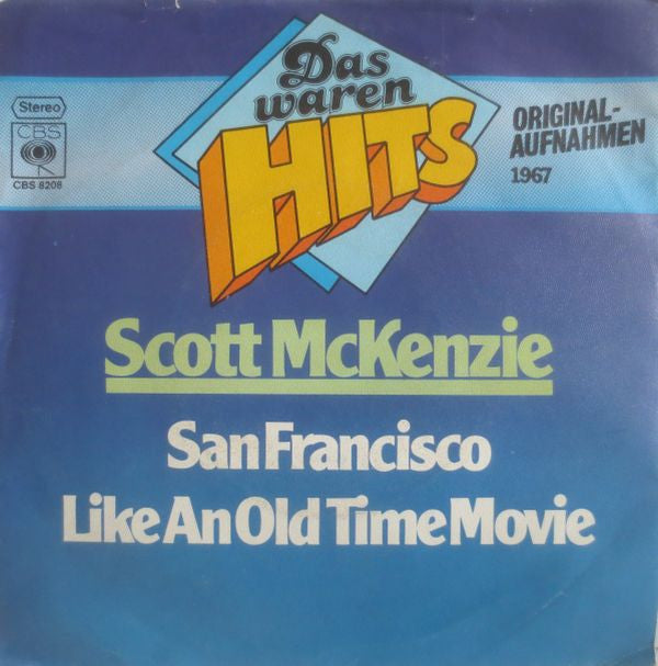 Scott McKenzie : San Francisco (7", Single)