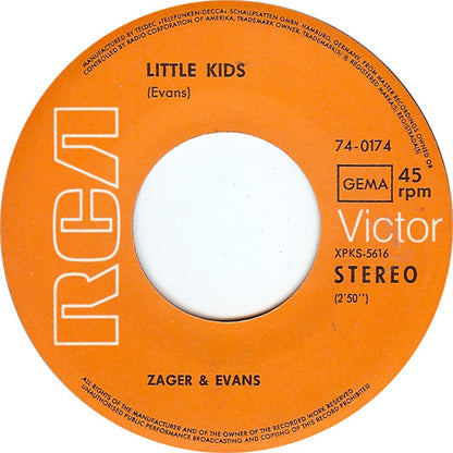 Zager & Evans : In The Year 2525 (7", Single)