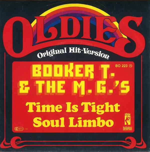 Booker T & The MG's : Time Is Tight (7", Single, RE)