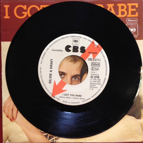 Silvie (5) & Drafi* : I Got You Babe (7", Single, Promo)