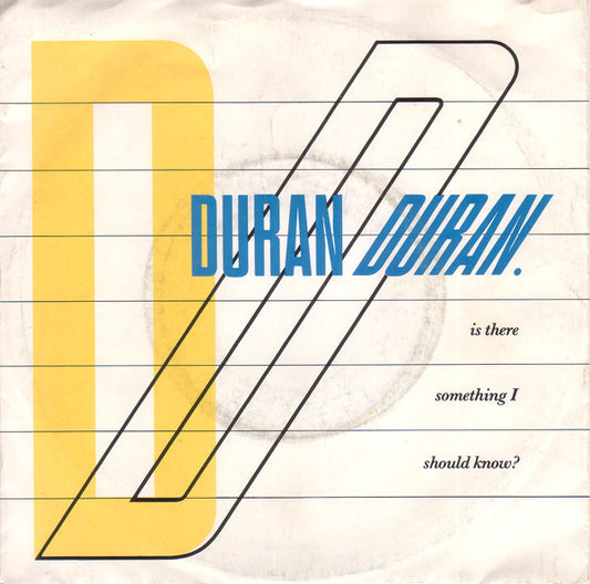 Duran Duran : Is There Something I Should Know? (7", Single)