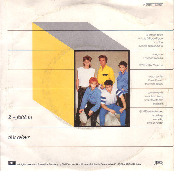 Duran Duran : Is There Something I Should Know? (7", Single)