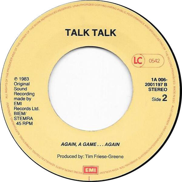 Talk Talk : Such A Shame (7", Single)