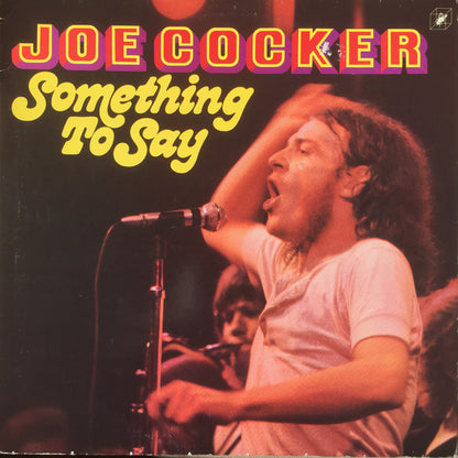 Joe Cocker : Something To Say (LP, Album)