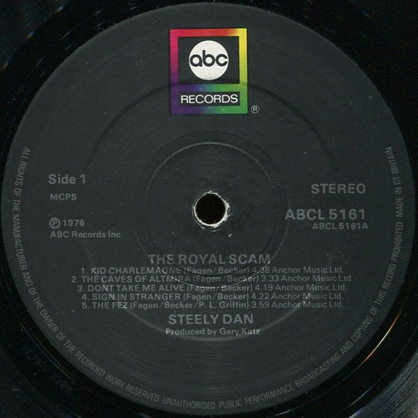 Steely Dan : The Royal Scam (LP, Album, Bla)