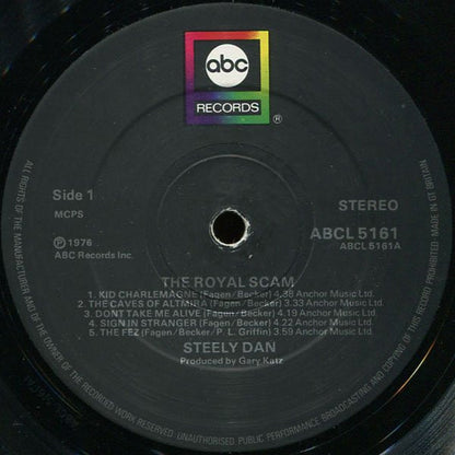 Steely Dan : The Royal Scam (LP, Album, Bla)