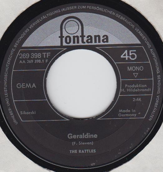 The Rattles : Geraldine / The Witch (7", Single, Mono)