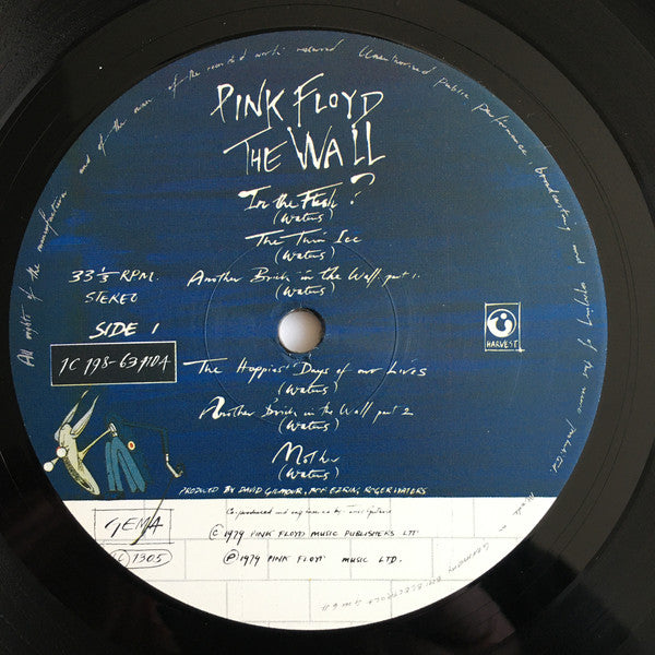 Pink Floyd : The Wall (2xLP, Album, Gat)