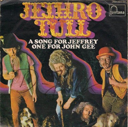 Jethro Tull : A Song For Jeffrey / One For John Gee (7", Single, Mono)