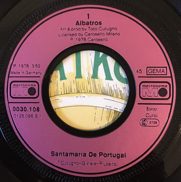 Albatros : Santamaria De Portugal  (7", Single)