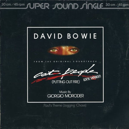 David Bowie Music By Giorgio Moroder : Cat People (Putting Out Fire) (Long Version) (From The Original Soundtrack) (12", Sup)