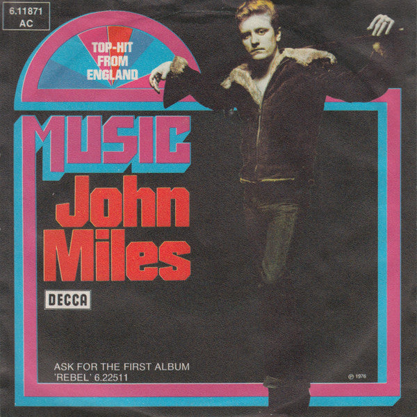 John Miles : Music (7", Single)