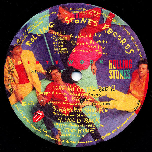 Rolling Stones* : Dirty Work (LP, Album)