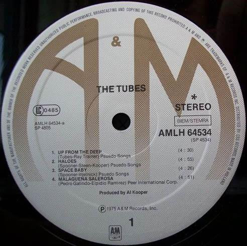 The Tubes : The Tubes (LP, Album, RE)