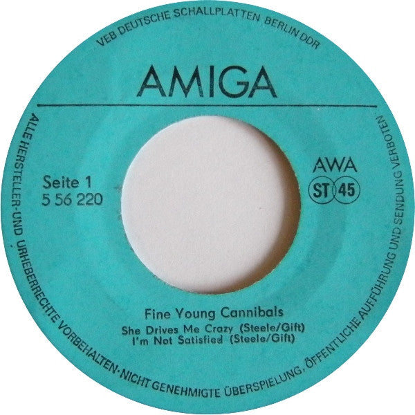 Fine Young Cannibals : Fine Young Cannibals (7", EP)