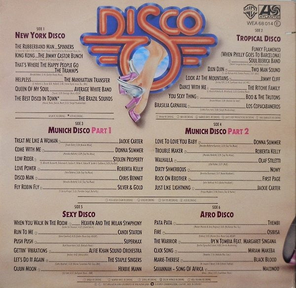 Various : The Best Disco In Town  (3xLP, Comp)