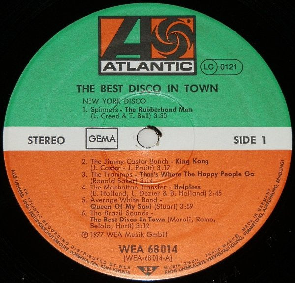 Various : The Best Disco In Town  (3xLP, Comp)