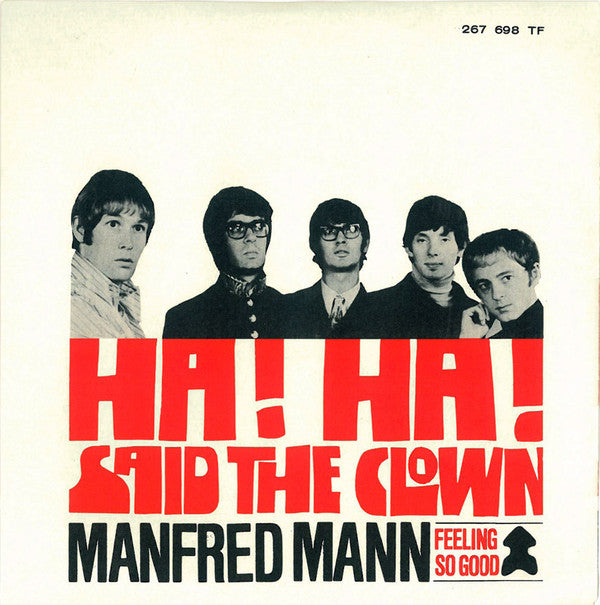 Manfred Mann : Ha! Ha! Said The Clown (7", Single, Mono, Cap)