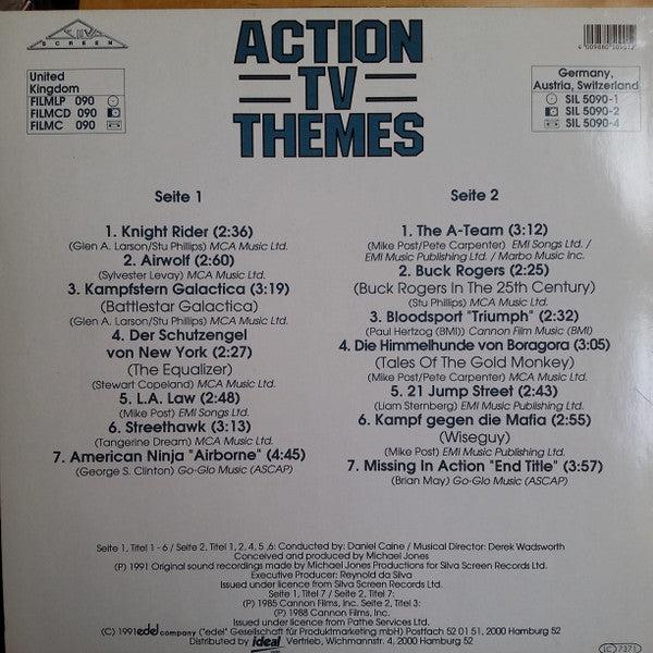 Various : Action TV Themes (LP)