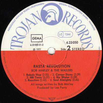 Bob Marley & The Wailers : Rasta Revolution (LP, Comp, RE)