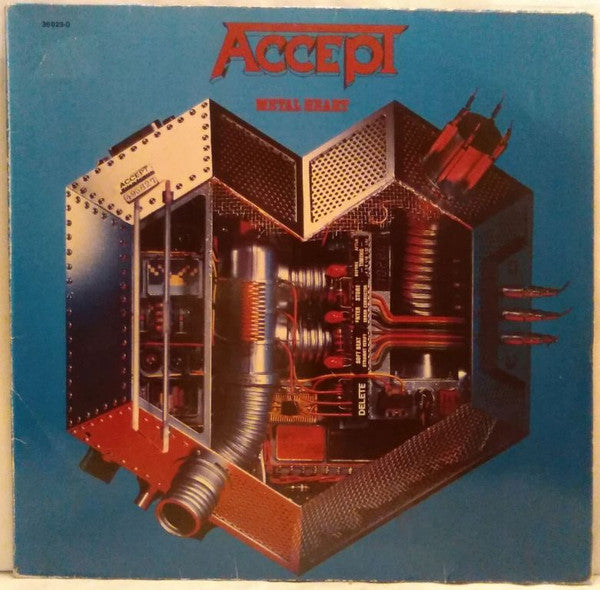 Accept : Metal Heart (LP, Album, Club, Ltd)