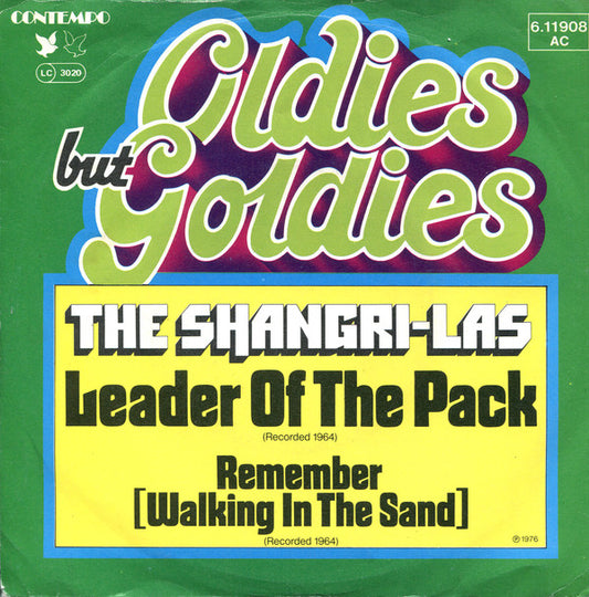 The Shangri-Las : Leader Of The Pack / Remember (Walking In The Sand) (7", Single, RE)