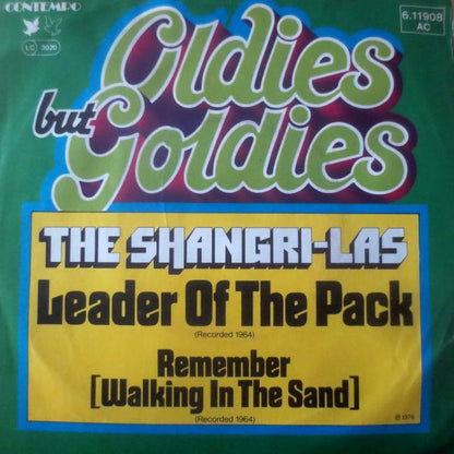 The Shangri-Las : Leader Of The Pack / Remember (Walking In The Sand) (7", Single, RE)