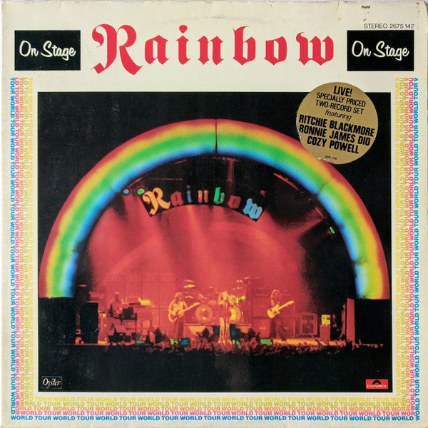 Rainbow : On Stage (2xLP, Album, Gat)