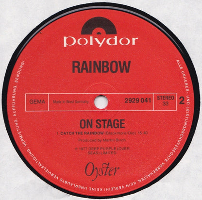 Rainbow : On Stage (2xLP, Album, Gat)